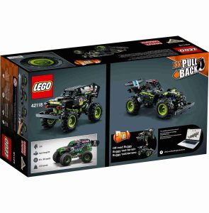لگو تکنیک مدل Monster Jam Grave Digger کد 42118