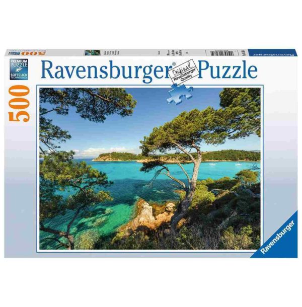 پازل 500 قطعه Ravensburger طرح نمای زیبا کد 16583