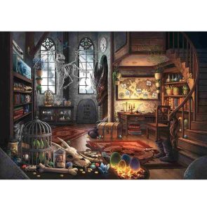 پازل معمایی 759 قطعه Ravensburger طرح آزمایشگاه اژدها کد 19960