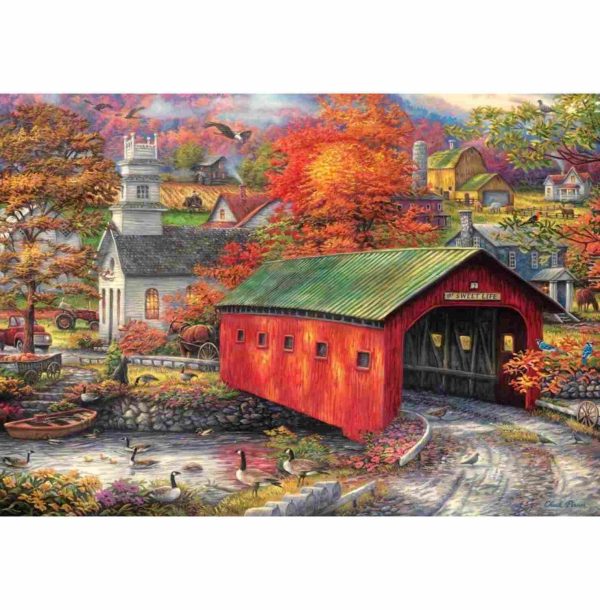 پازل 3000 قطعه Art Puzzle طرح پل زندگی شیرین کد 5528