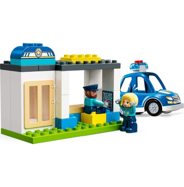 لگو دوپلو مدل ایستگاه پلیس و هلیکوپتر کد 10959