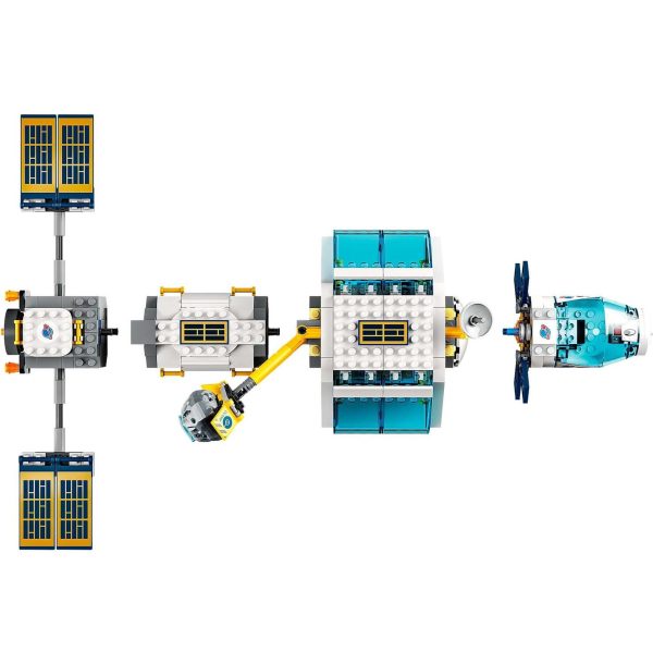 لگو سیتی مدل ایستگاه فضایی کد 60349