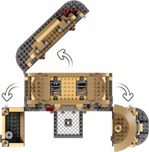 لگو استاروارز مدل Boba Fett's Throne Room کد 75326