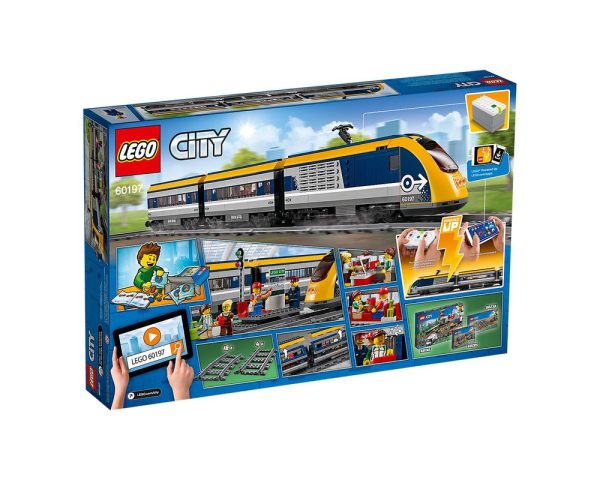لگو سیتی مدل قطار مسافربری کد 60197