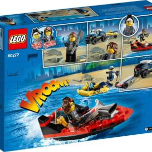 لگو سیتی مدل Elite Police Boat Transport کد 60272
