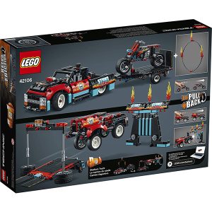لگو تکنیک مدل حرکات نمایشی کامیون و موتور کد 42106