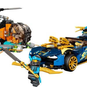 لگو نینجاگو مدل Jay and Nya's Race Car EVO کد 71776