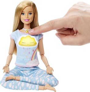 عروسک باربی مدل مدیتیشن همراه سگ کد GNK01 Barbie