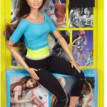 عروسک باربی مدل باربی یوگا با تاپ آبی کد DJY08 Barbie