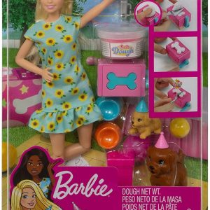 عروسک باربی مدل ست باربی و توله سگ کد GXV75 Barbie