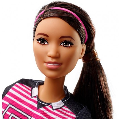 عروسک باربی مدل فوتبالیست کد GFX23 Barbie