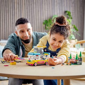 لگو فرندز مدل Forest Camper Van and Sailboat کد 41681
