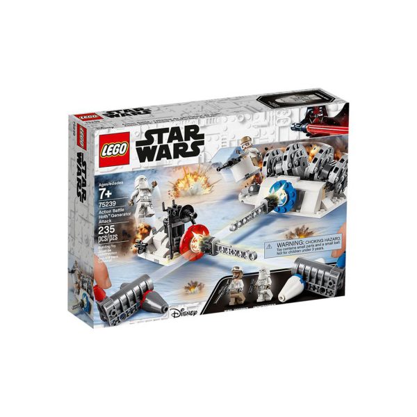 لگو استار وارز مدل Action Battle Hoth Generator Attack کد 75239