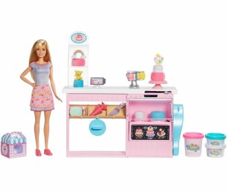 عروسک باربی مدل پخت و تزیین کیک کد GFP59 Barbie