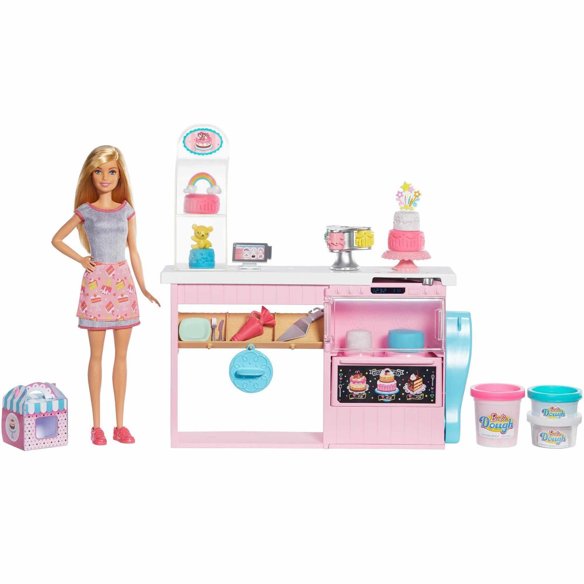 عروسک باربی مدل پخت و تزیین کیک کد GFP59 Barbie