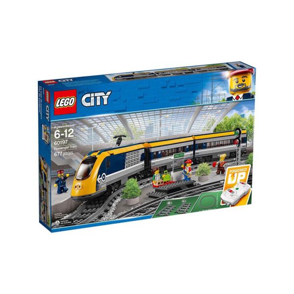 لگو سیتی مدل قطار مسافربری کد 60197