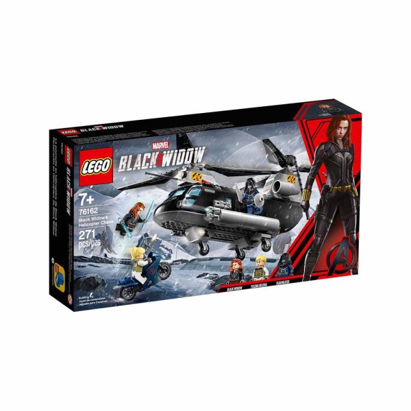 لگو مارول مدل Black Widow's Helicopter Chase کد 76162