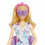 عروسک باربی مدل ماسک همراه توله سگ کد HCM82 Barbie