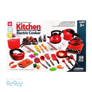 اسباب بازی ست آشپزخانه kitchen electronic kooker کد 5727