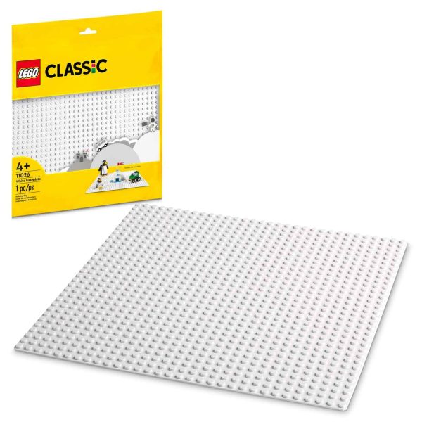 لگو کلاسیک مدل White Baseplate کد 11026