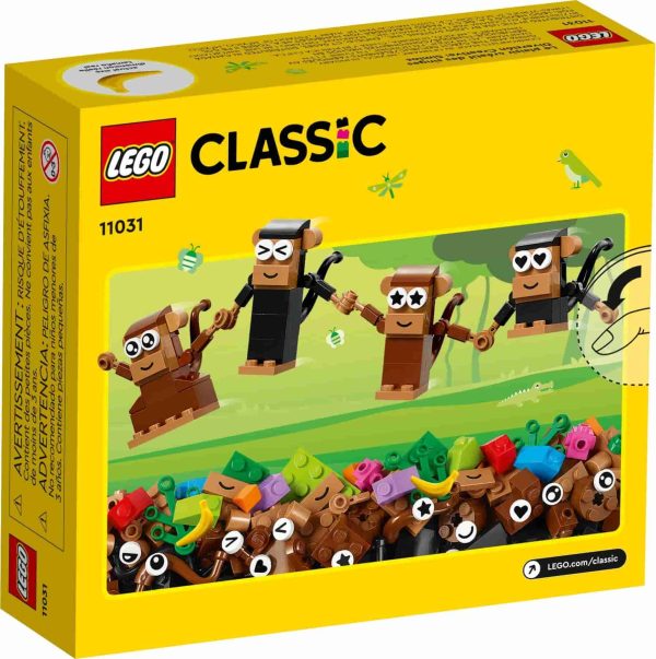 لگو کلاسیک مدل Creative Monkey Fun کد 11031