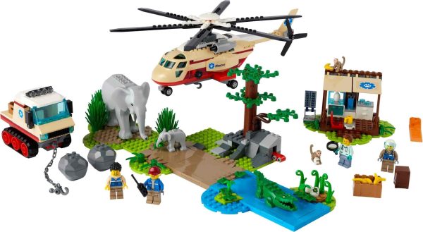 لگو سیتی مدل Wildlife Rescue Operation کد 60302