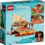 لگو دیزنی مدل Moana's Wayfinding Boat کد 43210