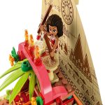 لگو دیزنی مدل Moana's Wayfinding Boat کد 43210