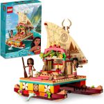 لگو دیزنی مدل Moana's Wayfinding Boat کد 43210