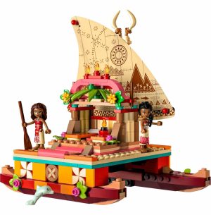 لگو دیزنی مدل Moana's Wayfinding Boat کد 43210