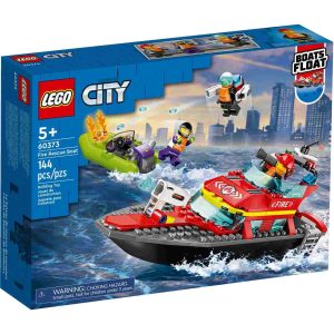 لگو سیتی مدل Fire Rescue Boat کد 60373