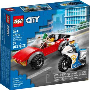 لگو سیتی مدل Police Bike Car Chase کد 60392