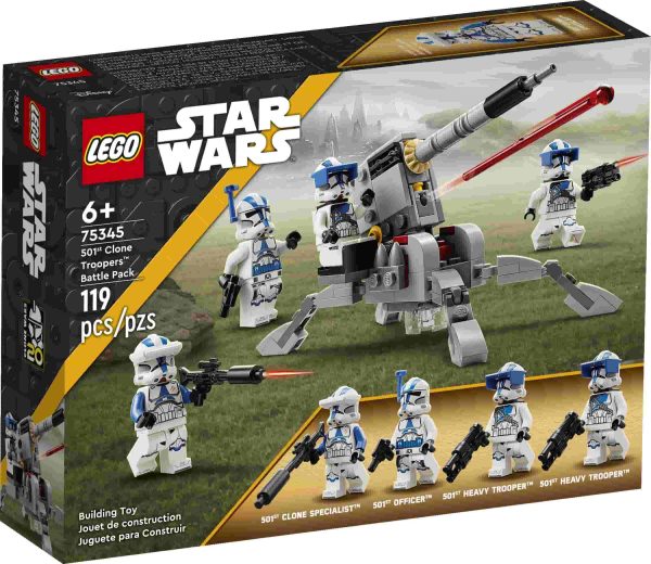 لگو استاروارز مدل 501st Clone Troopers Battle Pack کد 75345