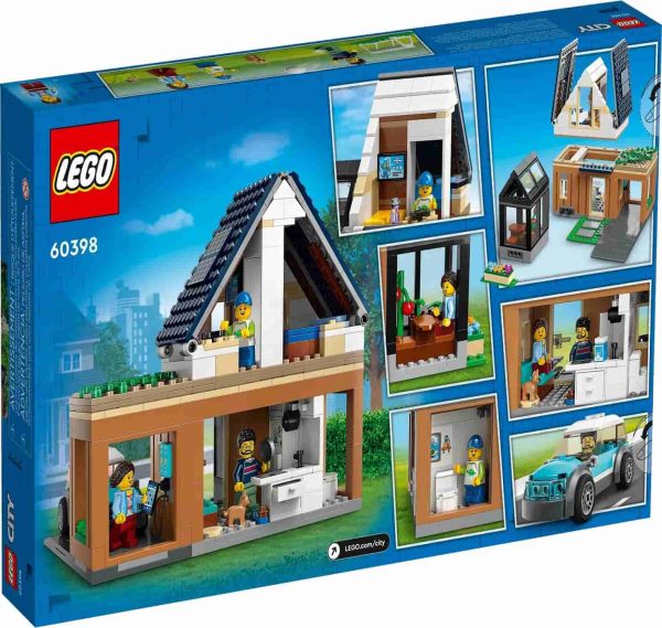 لگو سیتی مدل Family House and Electric Car کد 60398