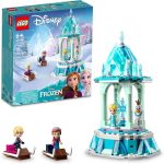 لگو دیزنی مدل Anna and Elsa's Magical Carousel کد 43218