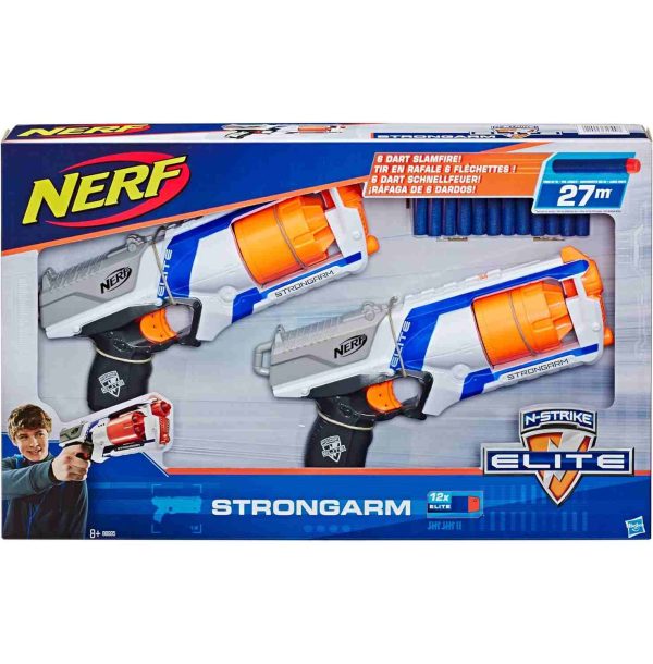 تفنگ نرف Nerf مدل N-Strike Nerf 2 STRONGARM کد B8995