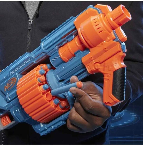 تفنگ نرف Nerf مدل Shockwave RD-15 کد E9527