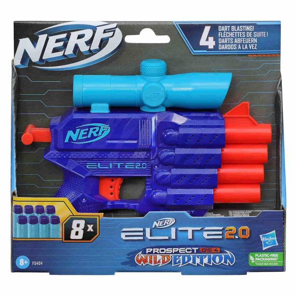 تفنگ نرف Nerf آبی پررنگ NERF ELITE کد F5404