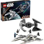 لگو استاروارز مدل Mandalorian Fang Fighter vs TIE Interceptor کد 75348