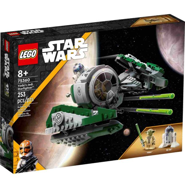 لگو استاروارز مدل Yoda's Jedi Starfighter کد 75360