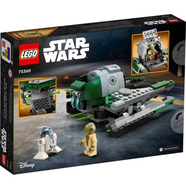 لگو استاروارز مدل Yoda's Jedi Starfighter کد 75360