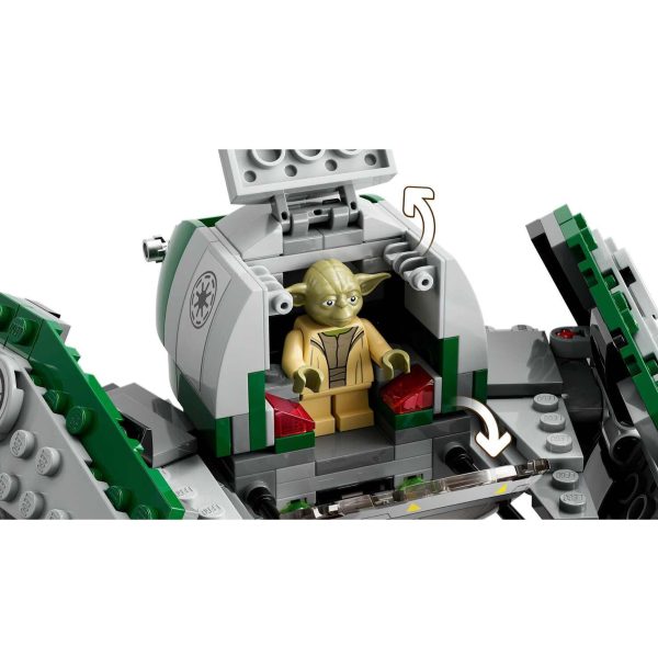 لگو استاروارز مدل Yoda's Jedi Starfighter کد 75360