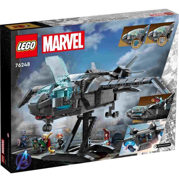 لگو سوپرهیرو مارول مدل The Avengers Quinjet کد 76248