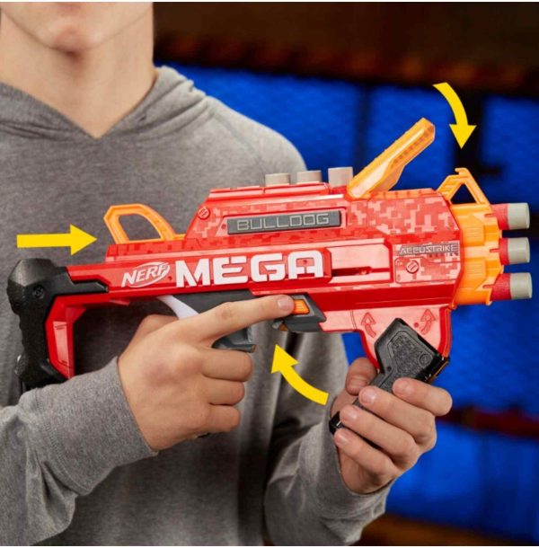 تفنگ نرف Nerf مدل AccuStrike Mega Bulldog کد E3057