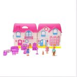 اسباب بازی خانه عروسک مدل FUNNY DOLL HOUSE PLAY SET کد 1201E