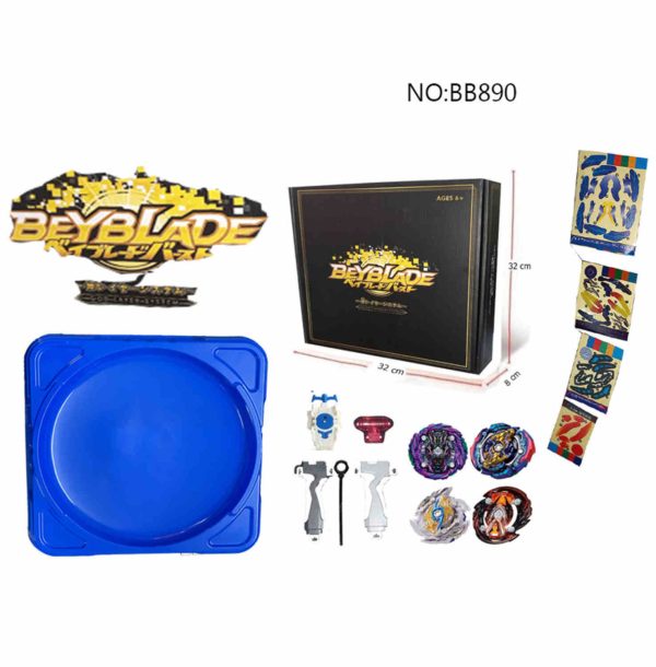 فرفره انفجاری مدل BEYBLADE کد BB890C3 مجموعه 8 عددی شانسی