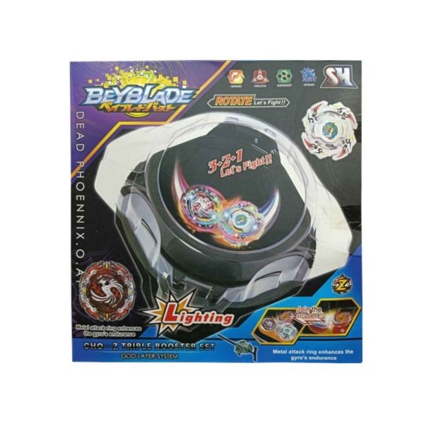 فرفره انفجاری مدل BEYBLADE کد 3322 شانسی