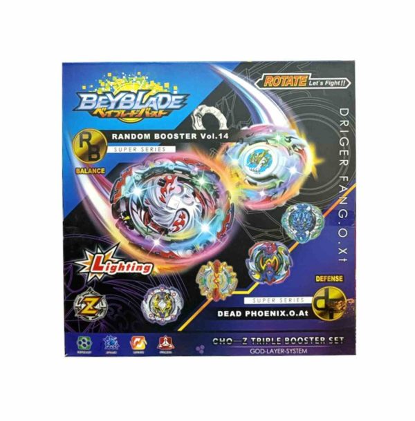 فرفره انفجاری مدل BEYBLADE کد 3322 شانسی