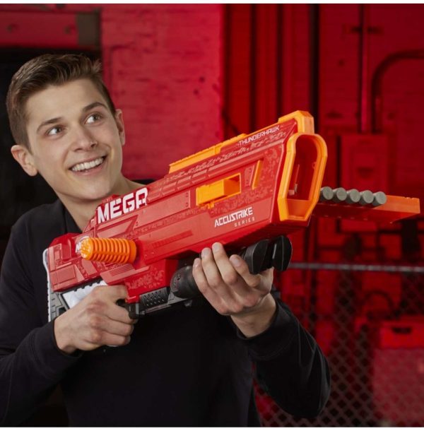 تفنگ نرف Nerf مدل Mega N-Strike Thunderhawk کد E0440