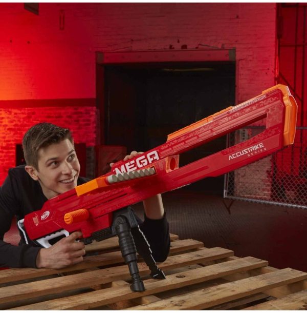 تفنگ نرف Nerf مدل Mega N-Strike Thunderhawk کد E0440